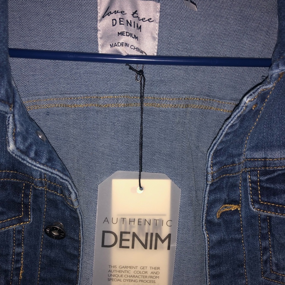 Love Tree Denim Jacket - Picture 2 of 3